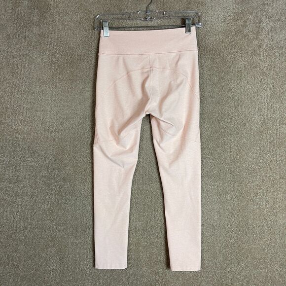 Outdoor Voices 7/8 Leggings Womens Size Small S Rose Quartz Warm Up Compression - Picture 9 of 11